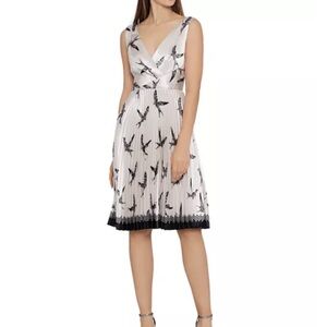 NWT Reiss Peyton Bird Dress